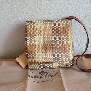 P. Nash Granada crossbody in khaki NWT